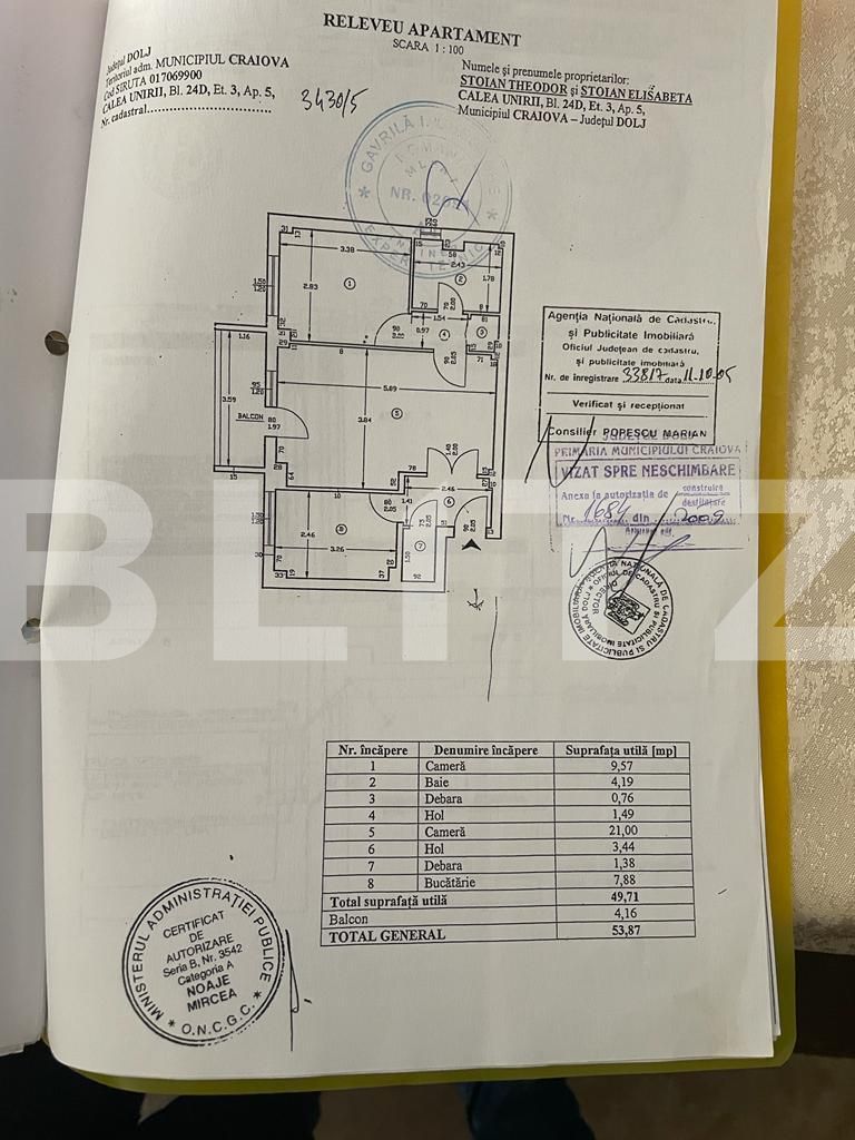 Apartament de vânzare 4+ camere Ultracentral - 133773AV | BLITZ Craiova | Poza2