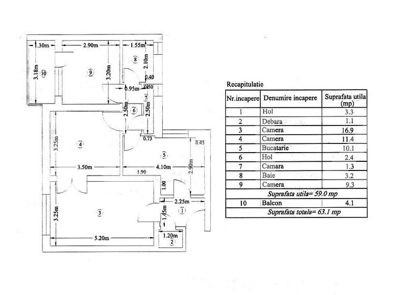 Apartament de vânzare 3 camere Rovine - 134423AV | BLITZ Craiova | Poza1