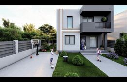 Casă mediteraneană nouă P+1 cu 120mp utili și 500mp teren situată în zona Damila-Selgros