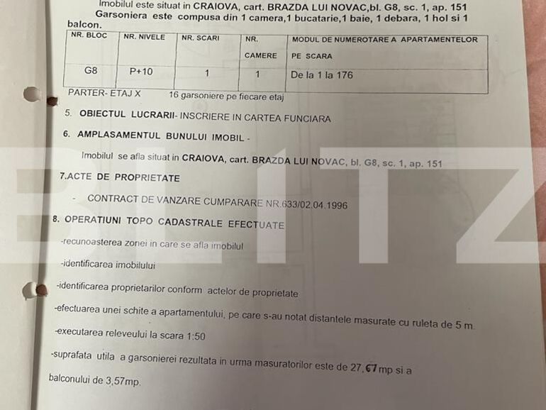 Garsonieră de vânzare Brazda lui Novac - 134623AV | BLITZ Craiova | Poza2