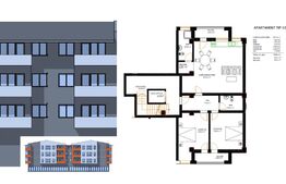 Apartament 3 camere, 93,44 mp, zona Selgros
