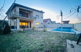 Casa cu piscina P+E, 5 camere, 570 mp teren, zona Ghercesti/Aeroport