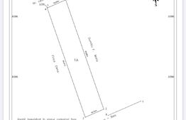 Teren extravilan 1600 mp, deschidere 17 ml la DN 65, Bals