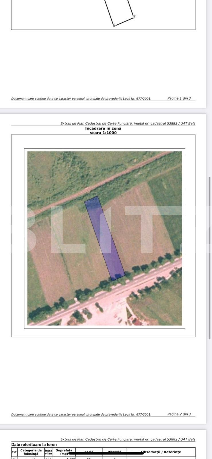 Teren de vânzare Exterior Est - 136057TV | BLITZ Craiova | Poza3