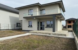 Casă semi-finisată P + E, 111 mp utili, teren 339 mp, Pielești, zona Magnolia