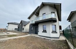 Casă semi-finisată P + M, 131 mp utili, teren 339 mp, Pielești, zona Magnolia