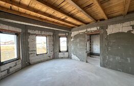 Casă semi-finisată P + M, 131 mp utili, teren 339 mp, Pielești, zona Magnolia