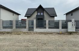 Casă semi-finisată P + M, 110 mp utili, teren 339 mp, Pielești, zona Magnolia