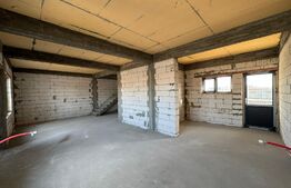 Casă semi-finisată P + M, 110 mp utili, teren 339 mp, Pielești, zona Magnolia