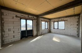 Casă semi-finisată P + E, 119 mp utili, teren 339 mp, Pielești, zona Magnolia