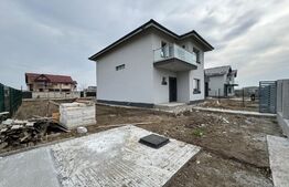 Casă semi-finisată P + E, 119 mp utili, teren 339 mp, Pielești, zona Magnolia