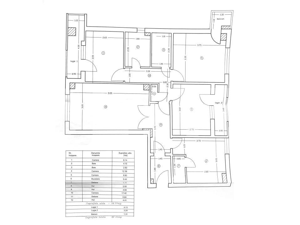 Apartament de vânzare 4 camere Ultracentral - 139963AV | BLITZ Craiova | Poza3