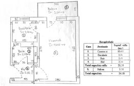 Garsonieră cu potențial mare, la etajul 3/4 în Craiovița