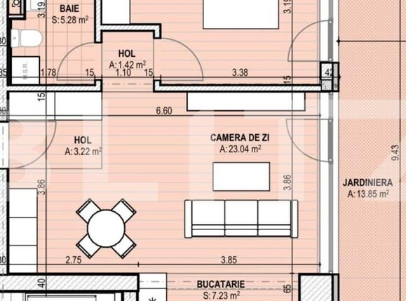 Apartament de vânzare 2 camere Brazda lui Novac - 141825AV | BLITZ Craiova | Poza2