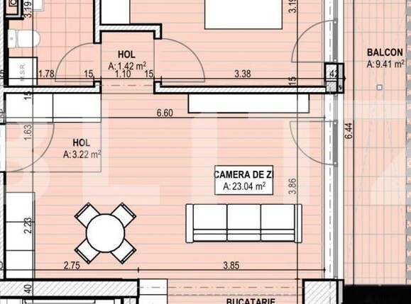 Apartament de vânzare 2 camere Brazda lui Novac - 141832AV | BLITZ Craiova | Poza3