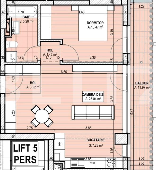 Apartament de vânzare 2 camere Brazda lui Novac - 141834AV | BLITZ Craiova | Poza2