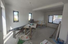 Casă noua, P + E, 130 mp, 380 mp teren, zona Preajba