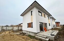 Casă noua, P + E, 130 mp, 380 mp teren, zona Preajba