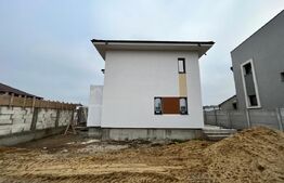 Casă noua, P + E, 130 mp, 380 mp teren, zona Preajba