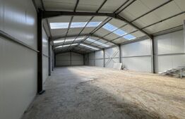 Hală 336 mp pe un teren de 3.000 mp, cu acces din drum asfaltat, Răcari