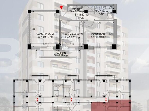 Apartament de vânzare 2 camere Rovine - 147231AV | BLITZ Craiova | Poza1