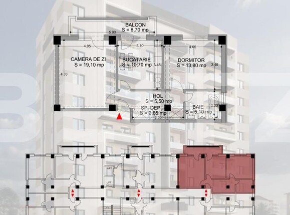 Apartament de vânzare 2 camere Rovine - 147237AV | BLITZ Craiova | Poza1
