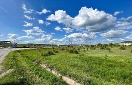 Teren intravilan 15.300 mp, toate utilitățile, front 56 m în giratoriu, Severin