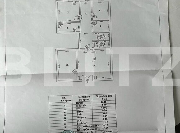 Spațiu comercial de vânzare Exterior Est - 147601SVC | BLITZ Craiova | Poza1