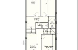 Spatiu medical, 145 mp utili, D+P, la cheie, zona centrala!