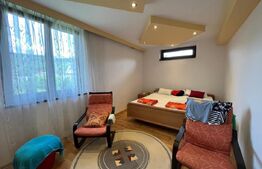 Casă P + M 369 mp utili, teren 1.515 mp, foișor, Leamna de Sus