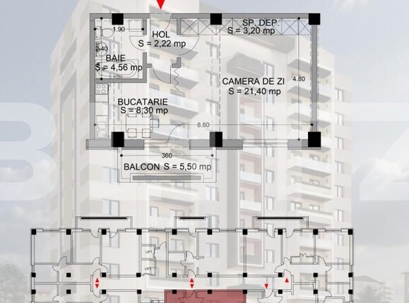 Garsonieră de vânzare Rovine - 150154AV | BLITZ Craiova | Poza1