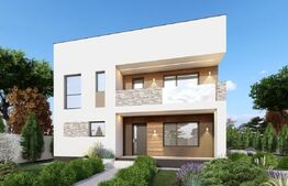 Casa individuala la cheie P+E, teren 500 mp, zona Carcea