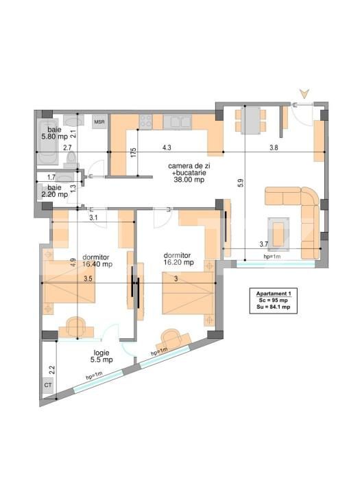 Apartament de vânzare 3 camere Central - 151878AV | BLITZ Craiova | Poza3