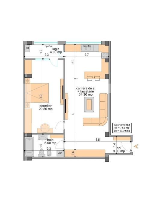 Apartament de vânzare 2 camere Central - 151899AV | BLITZ Craiova | Poza2