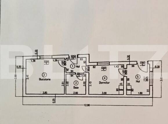 Casa de închiriat 2 camere Ultracentral - 151924CI | BLITZ Craiova | Poza1