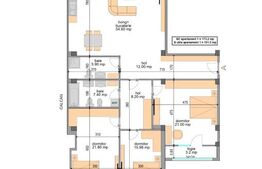 Apartament 4 camere, decomandat, 151.5mp zona Centrala