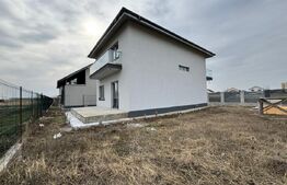 Casă semi-finisată P + E, 119 mp utili, teren 339 mp, Pielești, zona Magnolia