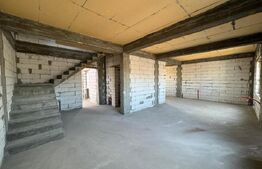 Casă semi-finisată P + M, 110 mp utili, teren 339 mp, Pielești, zona Magnolia