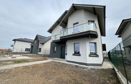 Casă semi-finisată P + M, 131 mp utili, teren 339 mp, Pielești, zona Magnolia