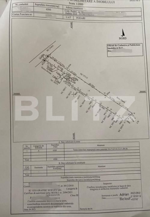 Teren de vânzare Exterior Sud - 152852TV | BLITZ Craiova | Poza3