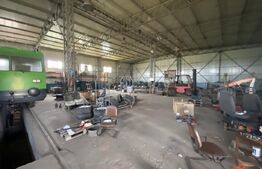 Hala 800 mp, Teren 3292 mp, vizibilitate din E70