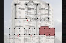 Apartament 2 camere, decomandat, 65 mp, Rovine, zona Posta/Parculet