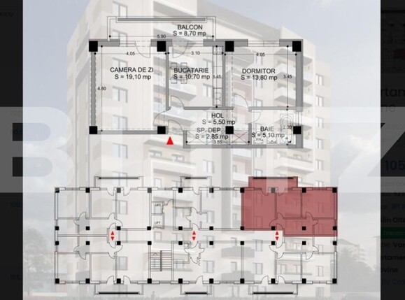 Apartament de vânzare 2 camere Rovine - 153990AV | BLITZ Craiova | Poza1