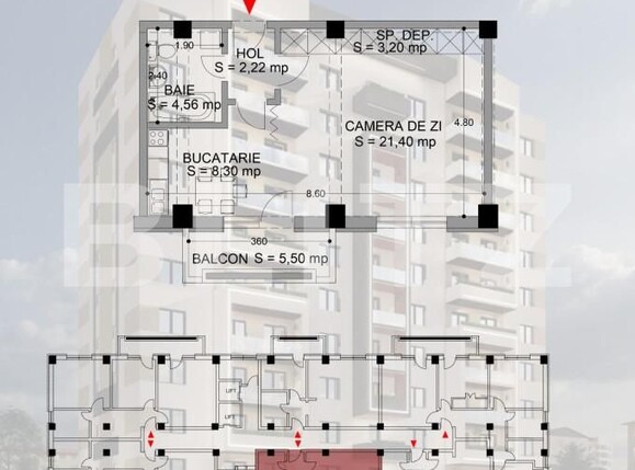 Garsonieră de vânzare Rovine - 154693AV | BLITZ Craiova | Poza1
