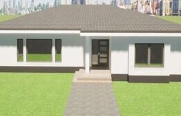 Casa pe parter la cheie, 3 camere, 101 mpu/132mpc, 350 mp teren, zona Selgros 