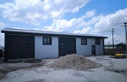 Teren industrial  5000 mp cu 2 hale 400 mp, in Isalnita, cu deschidere la E79