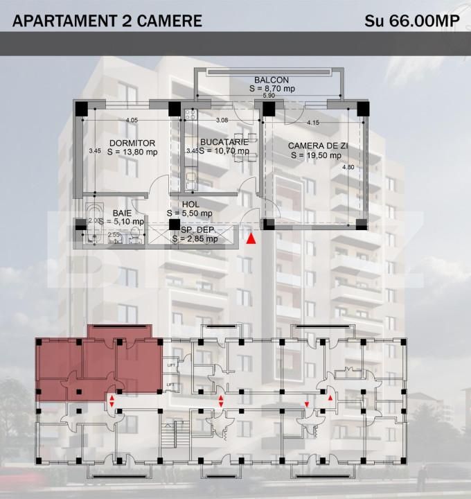 Apartament de vânzare 2 camere Rovine - 159661AV | BLITZ Craiova | Poza1