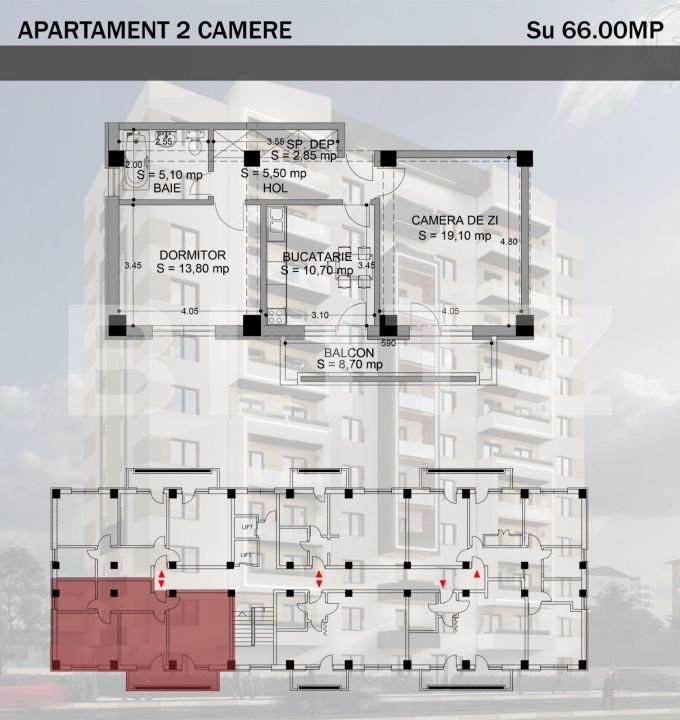 Apartament de vânzare 2 camere Rovine - 159663AV | BLITZ Craiova | Poza10