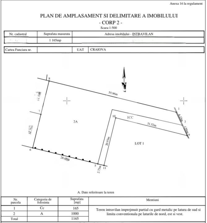 Teren de vânzare Bariera Valcii - 162814TV | BLITZ Craiova | Poza8