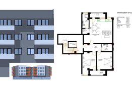 Apartament 3 camere, 93,44 mp, zona Ford